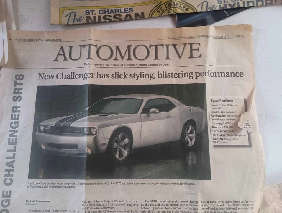 2008 Dodge Challenger 3rd Gen - Image 2 of 6
