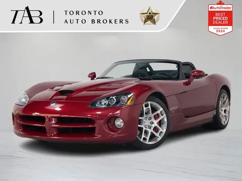 2008 Dodge viper srt10 | convertible | manual | soft top