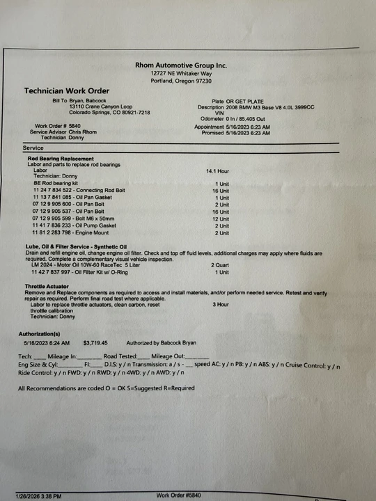 2008 BMW E92 M3 Coupe - Image 21 of 27