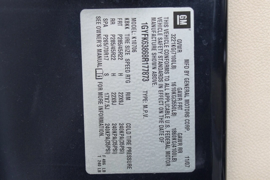 2008 Cadillac Escalade & EXT 3rd Gen - Image 14 of 21