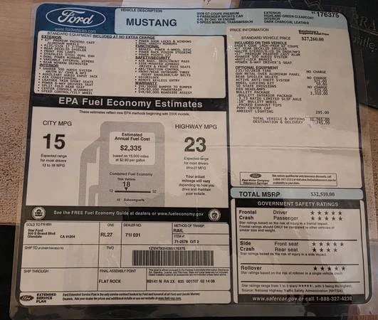 2008 Ford S197 Mustang - Image 16 of 19