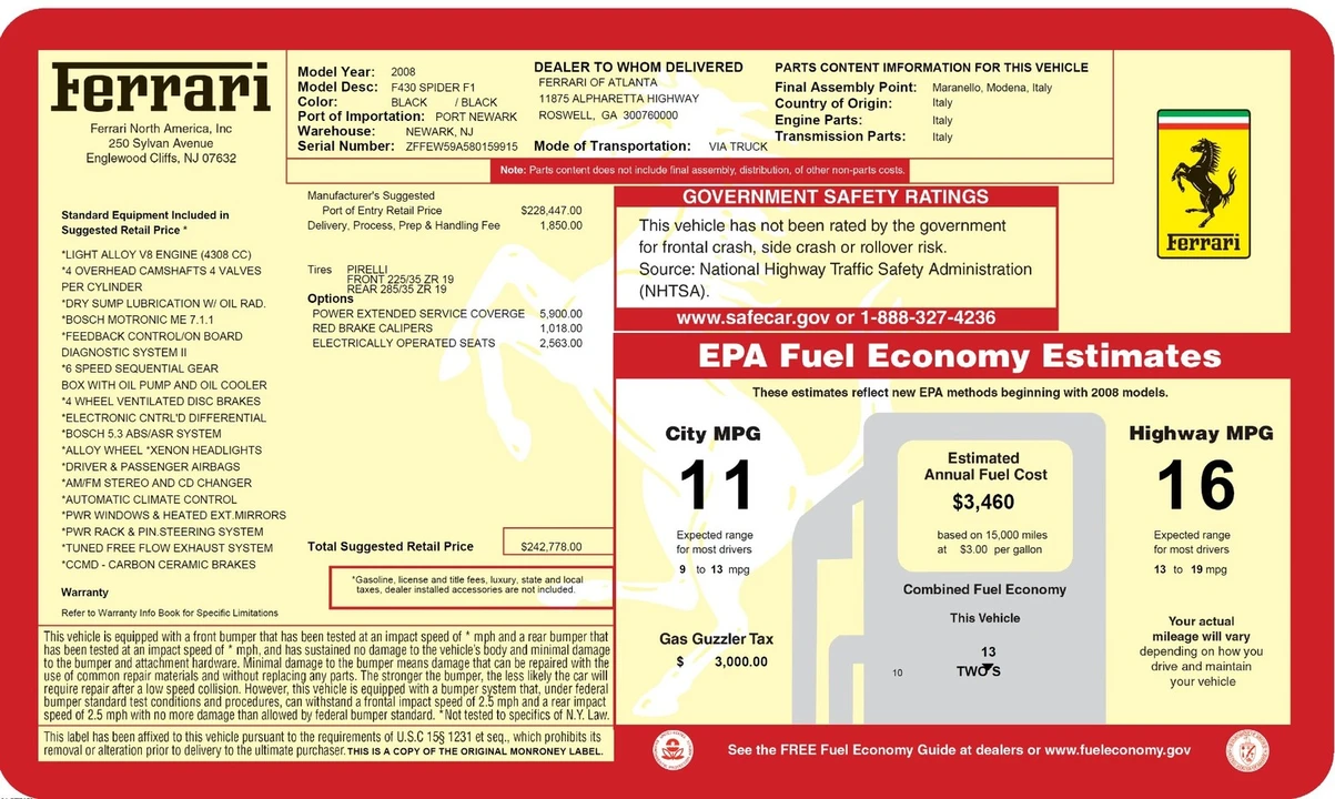 2008 Ferrari F430 Berlinetta - Image 2 of 21