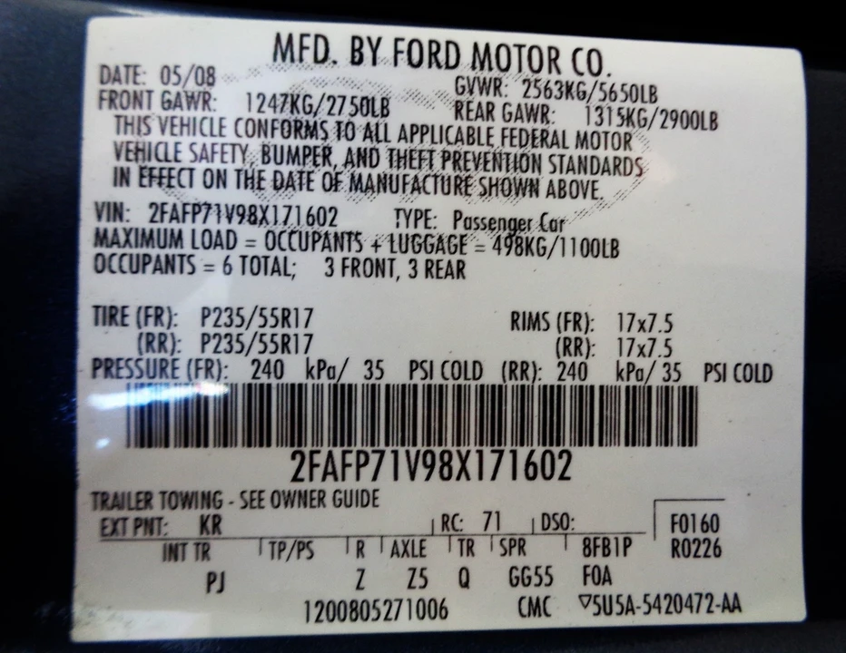 2008 Ford Crown Victoria - Image 19 of 20