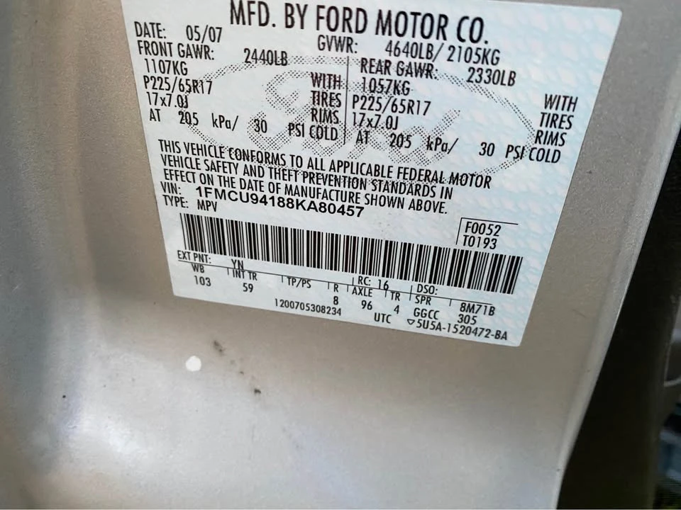 2008 Ford Escape - Image 10 of 11