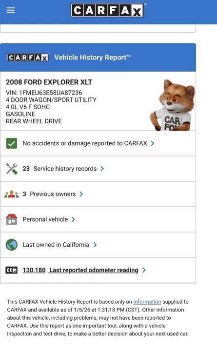 2008 Ford Explorer 4th Gen - Image 12 of 12