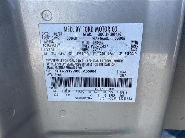 2008 Ford F-150 11th Gen - Image 2 of 21