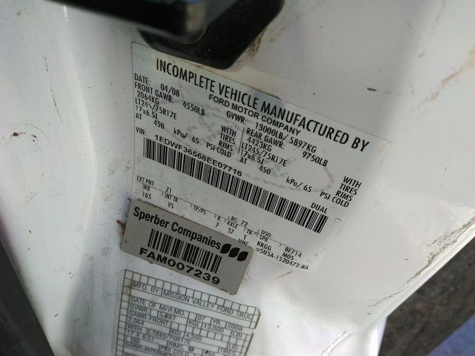 2008 Ford Super Duty 2nd Gen - Image 18 of 21