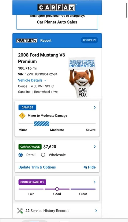 2008 Ford S197 Mustang - Image 10 of 12