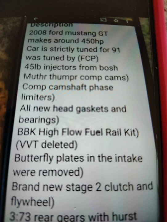 2008 Ford S197 Mustang GT - Image 8 of 8