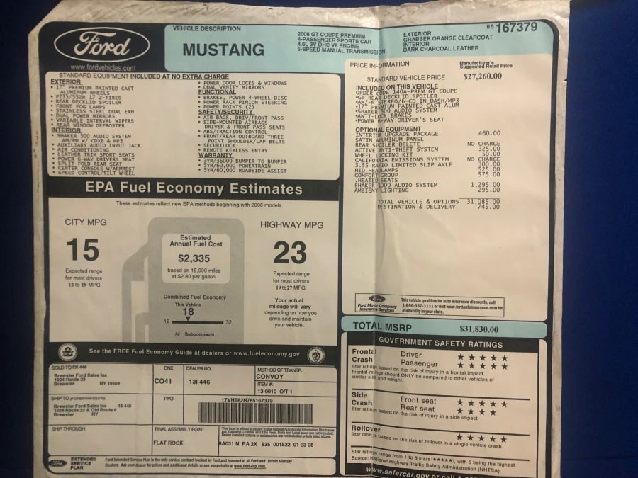 2008 Ford S197 Mustang - Image 29 of 30