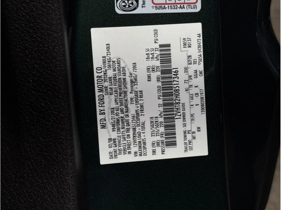2008 Ford S197 Mustang - Image 9 of 20