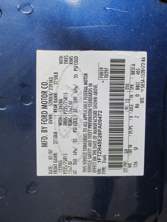 2008 Ford Ranger 3rd Gen - Image 21 of 21
