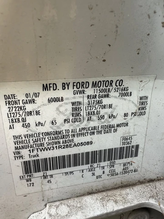2008 Ford F-Series - Image 8 of 8