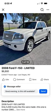 2008 Ford F-150 Supercrew Cab Limited
