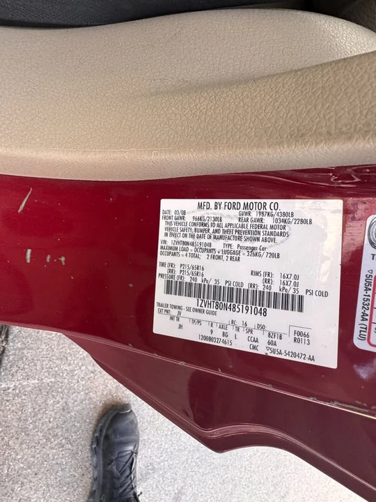 2008 Ford S197 Mustang - Image 2 of 4