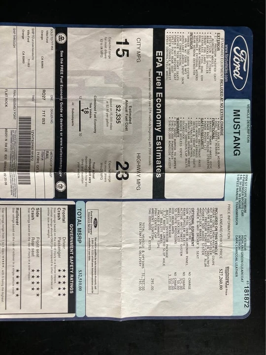 2008 Ford S197 Mustang - Image 17 of 19