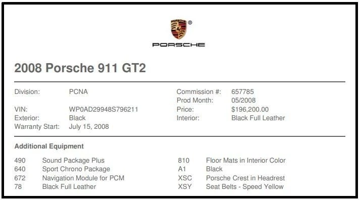 2008 Porsche 997 GT2 - Image 10 of 10