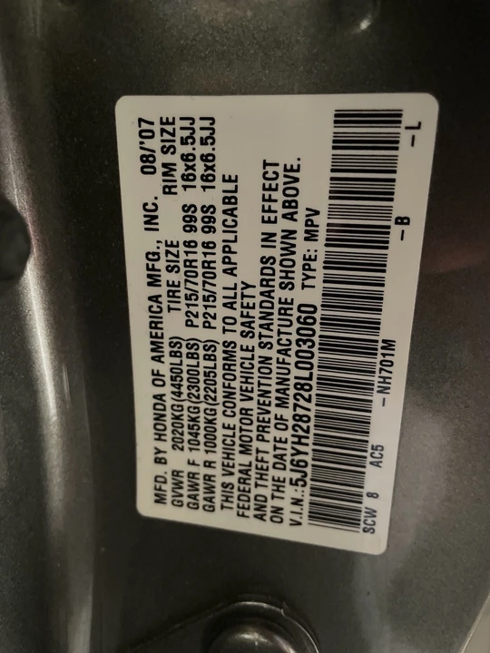 2008 Honda Element - Image 11 of 11