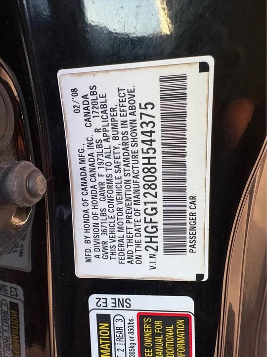 2008 Honda Civic 8th Gen - Image 8 of 10