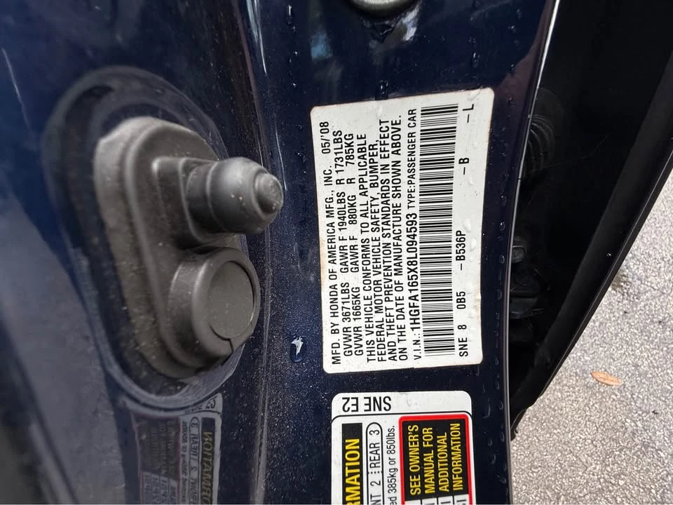 2008 Honda Civic 8th Gen - Image 9 of 15
