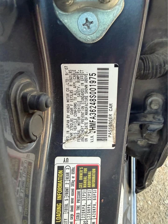 2008 Honda Civic 8th Gen - Image 8 of 8