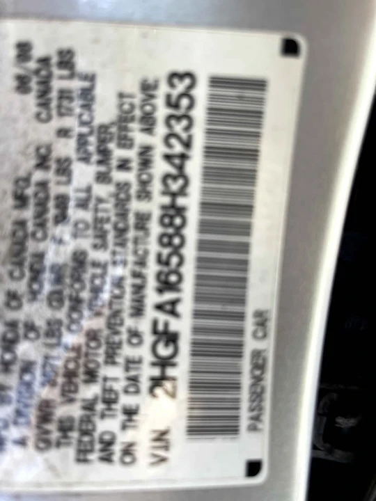 2008 Honda Civic 8th Gen - Image 10 of 11