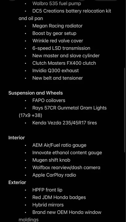 2008 Honda Civic Si 8th Gen - Image 18 of 19