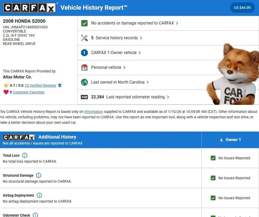 2008 Honda AP2 S2000 - Image 3 of 12