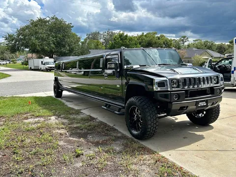 2008 Hummer H2 Stretched Limo AWD