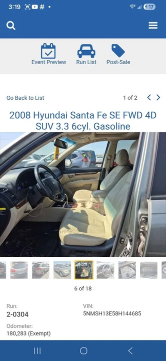 2008 Hyundai Santa Fe - Image 8 of 8