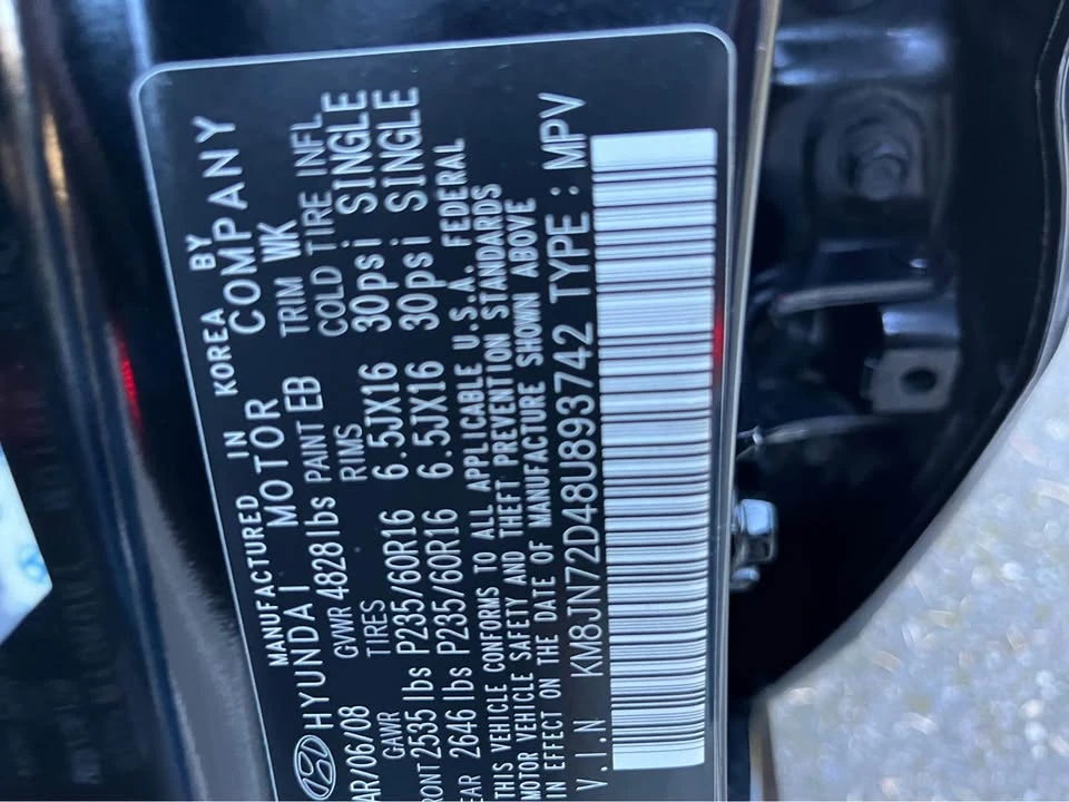 2008 Hyundai Tucson - Image 19 of 19