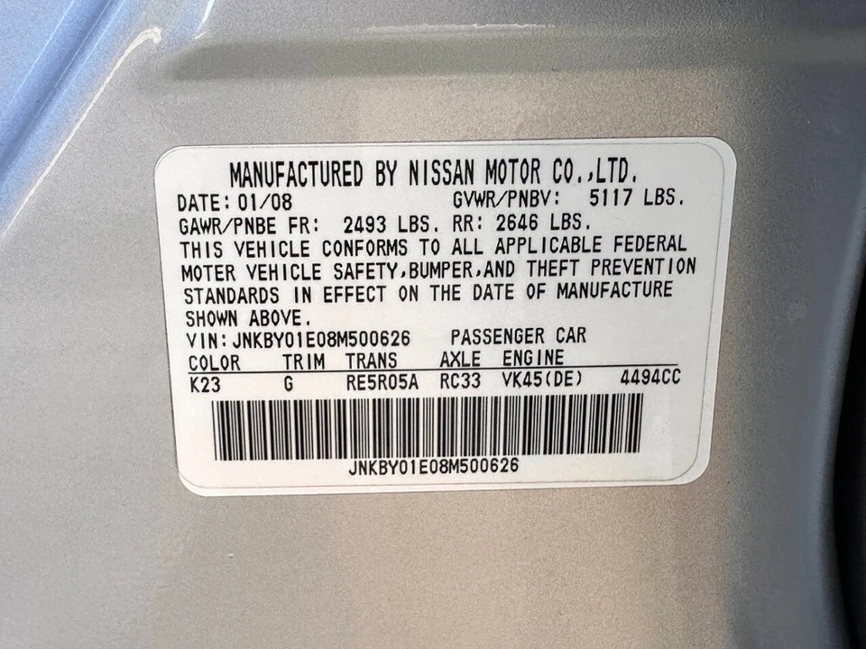 2008 Infiniti M 3rd Gen - Image 10 of 24