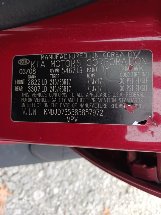 2008 Kia Sorento - Image 21 of 21