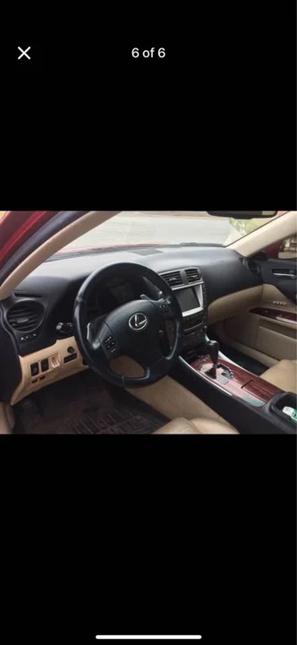 2008 Lexus IS 2nd Gen - Image 6 of 6