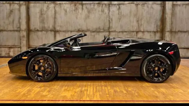2008 Lamborghini Gallardo LP 560-4 Spyder Convertible 2D