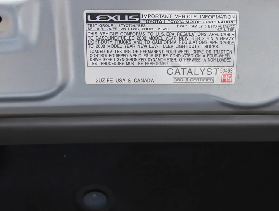 2008 Lexus GX 1st Gen - Image 15 of 19