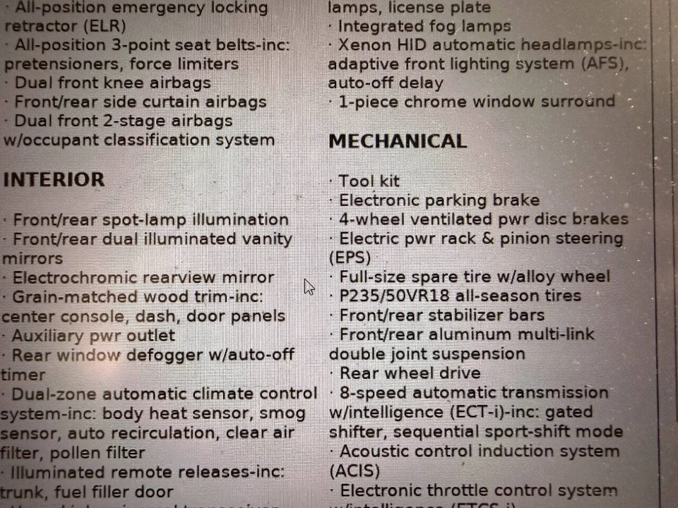 2008 Lexus LS 4th Gen - Image 29 of 31