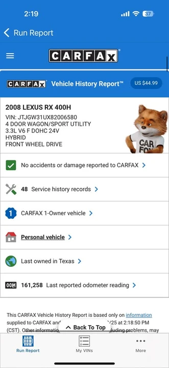 2008 Lexus RX 2nd Gen - Image 13 of 13