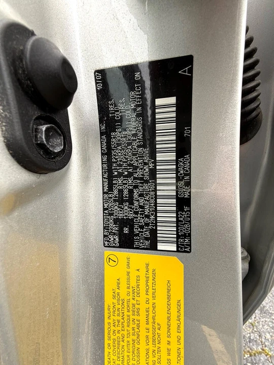 2008 Lexus RX 2nd Gen - Image 11 of 19