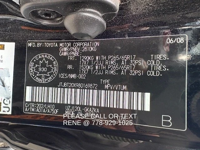2008 Lexus GX 1st Gen - Image 20 of 20