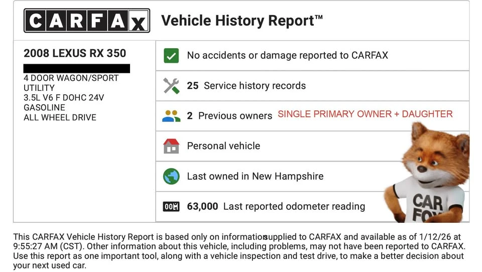 2008 Lexus RX 2nd Gen - Image 16 of 16
