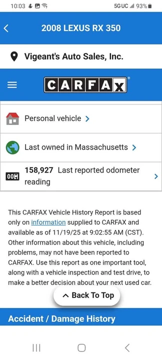 2008 Lexus RX 2nd Gen - Image 18 of 19
