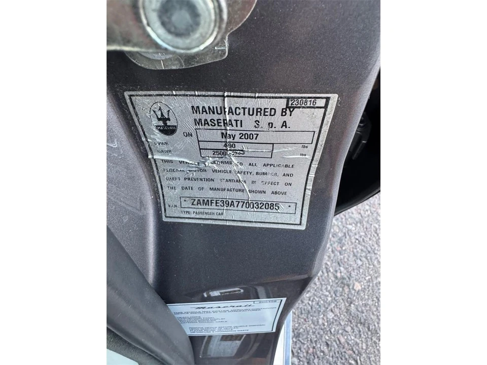 2008 Maserati Quattroporte 5th Gen - Image 16 of 16