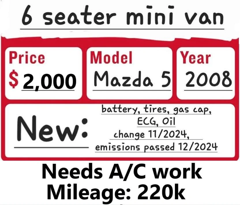 2008 Mazda Mazda 5 - Image 9 of 9