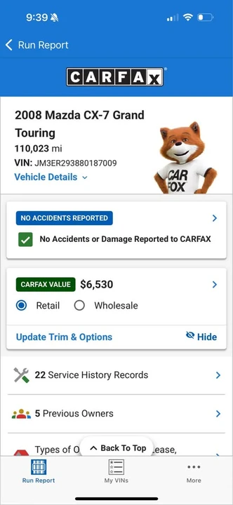 2008 Mazda CX-7 - Image 16 of 17
