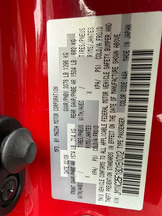 2008 Mazda NC MX-5 Miata - Image 14 of 14