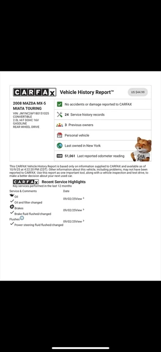 2008 Mazda NC MX-5 Miata - Image 17 of 17