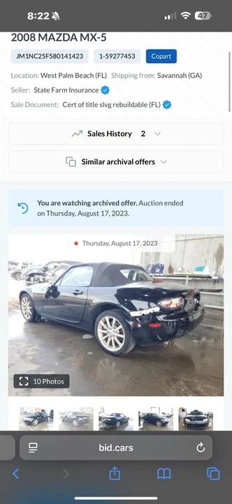 2008 Mazda NC MX-5 Miata - Image 18 of 21