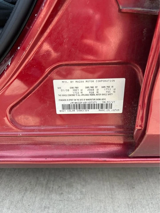 2008 Mazda Mazda 3 1st Gen - Image 19 of 20