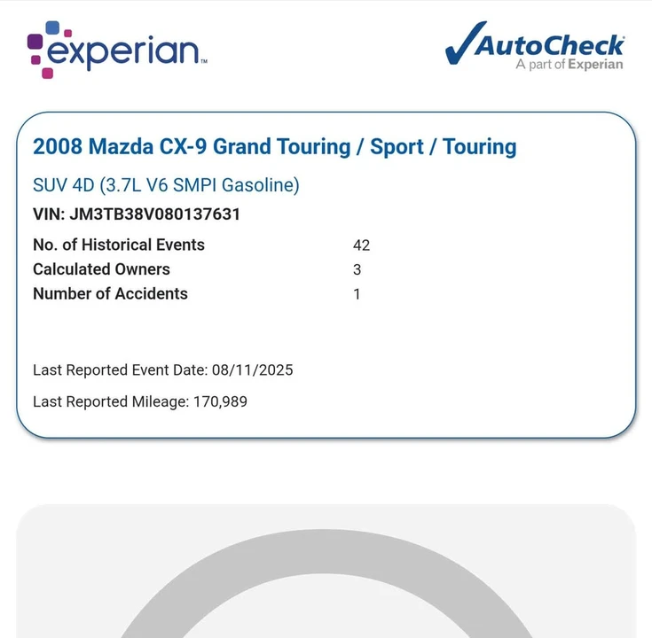 2008 Mazda CX-9 - Image 13 of 13